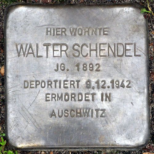 Stolpersteine Hallandstrae 12 #2