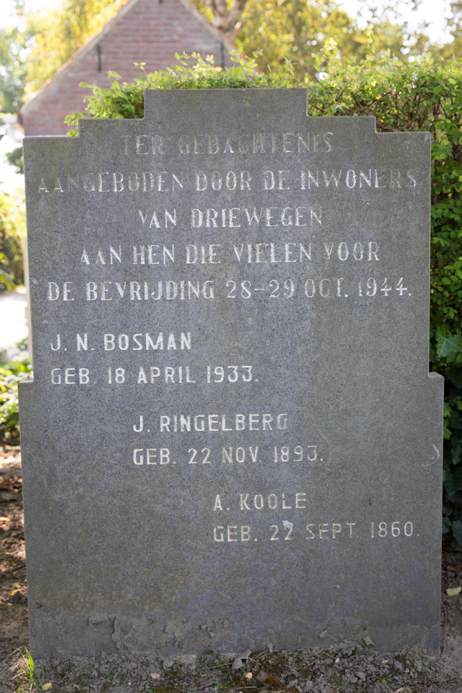 Oorlogsmonument Driewegen #2