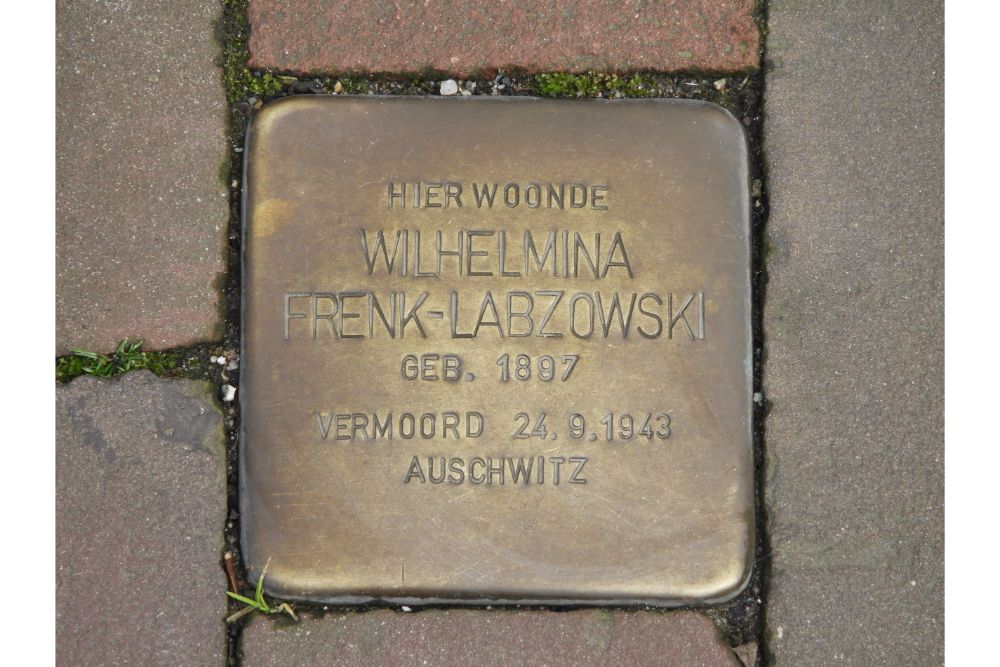 Stolperstein Lange Nobelstraat 10 #3