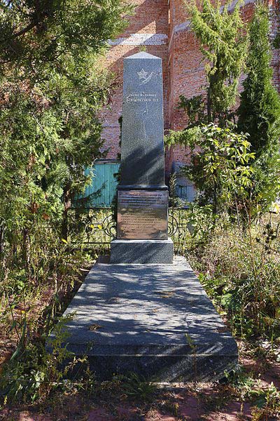 Grave Colonel  P. Kondratyev