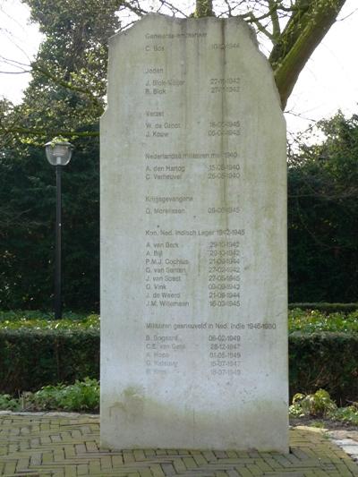 Oorlogsmonument Leerdam #5