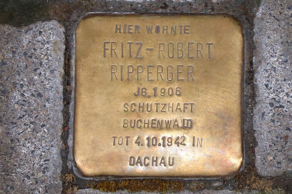 Stolperstein Wermelingstrae 50 #1