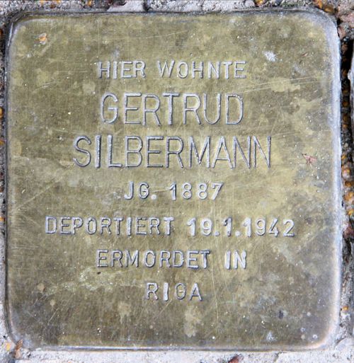 Stolpersteine Hortensienstrae 9 #3