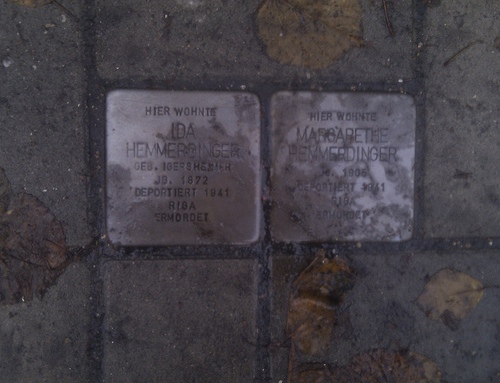 Stolpersteine Hasselbrookstrae 68 #1