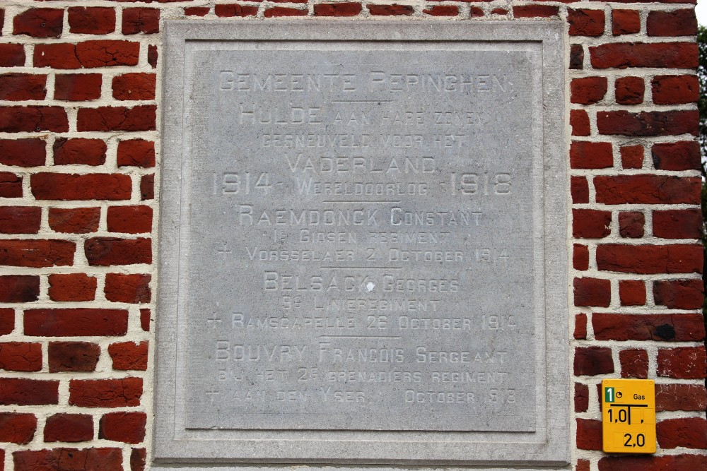 War Memorial Pepingen #3