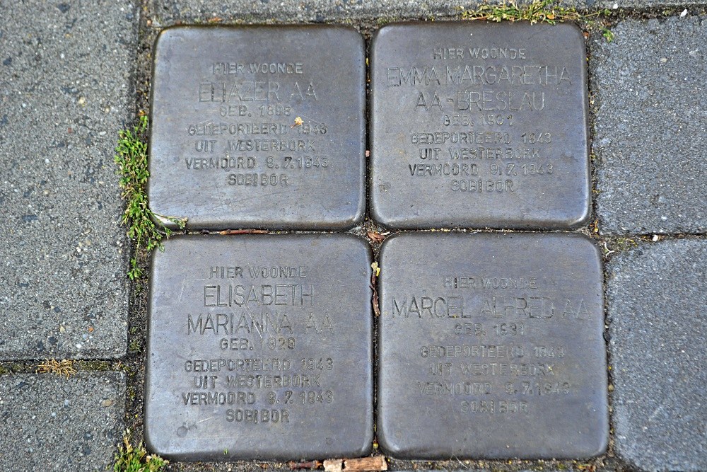 Stolpersteine Bodemanstraat 18 #1