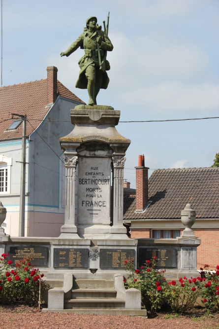 Oorlogsmonument Bertincourt	 #2