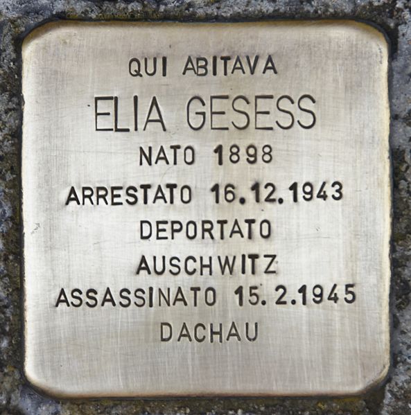Stolpersteine Via Roma 48 #2