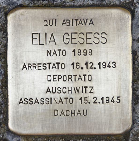 Stolpersteine Via Roma 48 #2