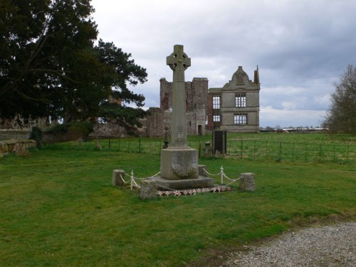 Oorlogsmonument Moreton Corbet #1