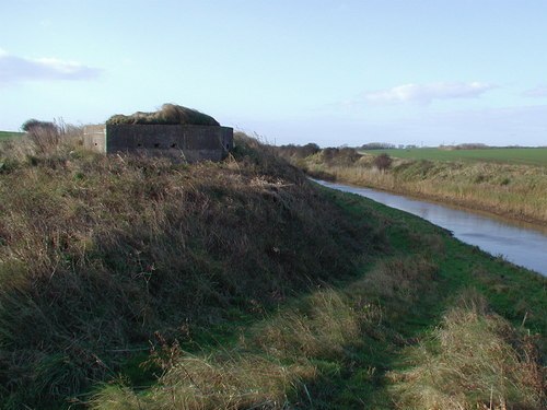 Lozenge Pillbox Barmston #1