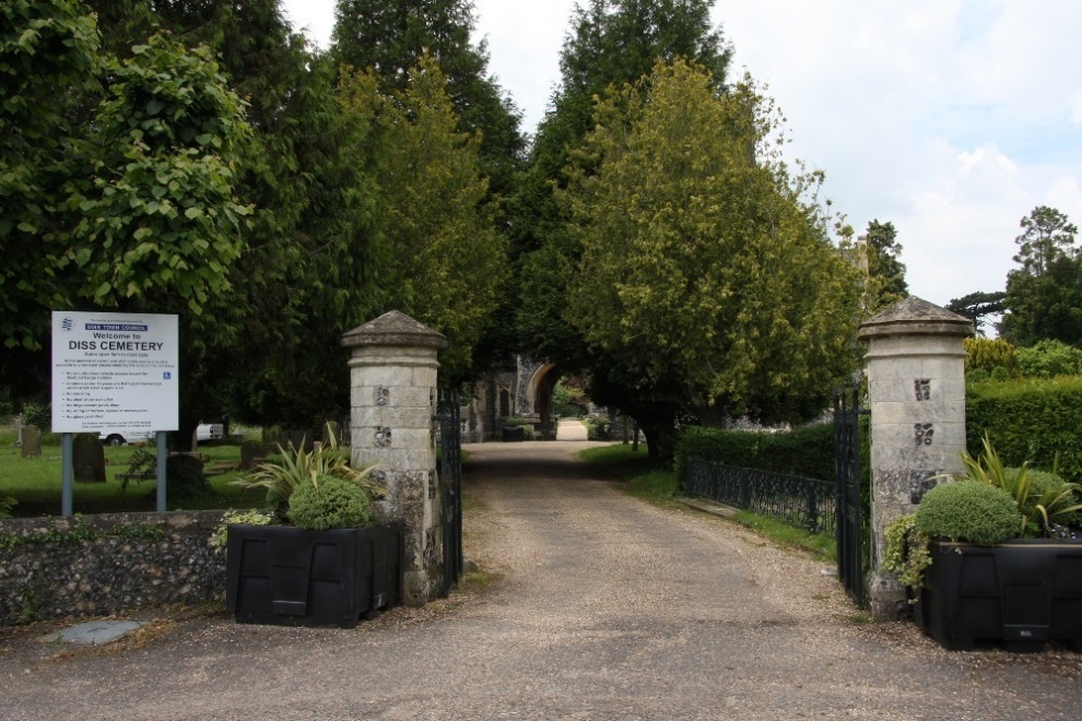 Oorlogsgraven van het Gemenebest Diss Cemetery #1