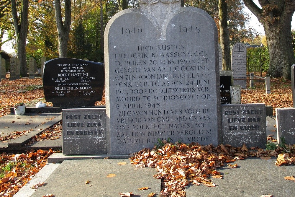 Dutch War Graves Municipal Cemetery Grolloo #4