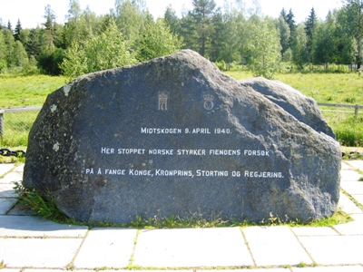 Monument Slag van Midtskogen #1