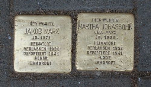 Stolpersteine Martinusstrae 26