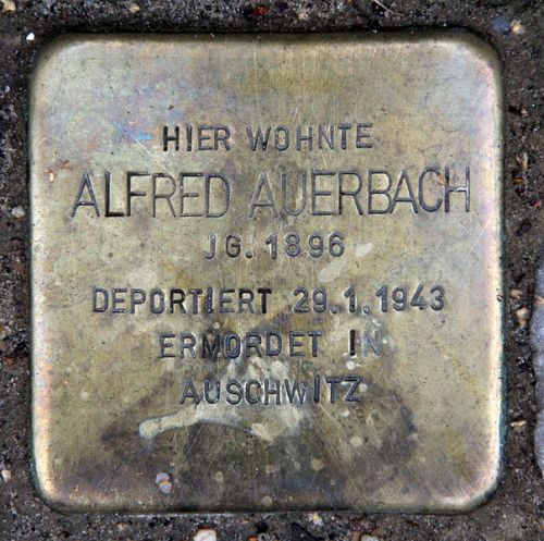 Stolpersteine Treuchtlinger Strae 11 #1