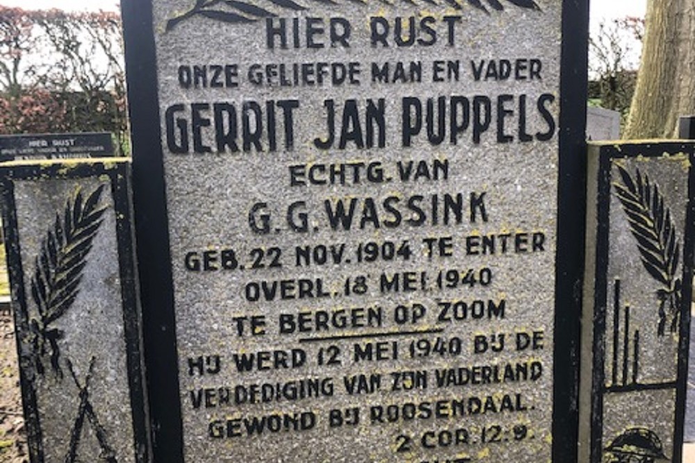 Nederlands Oorlogsgraf Gemeentelijke Begraafplaats Enter #2