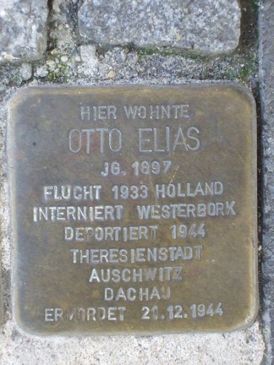 Stolpersteine Schillerstrae 38 #3