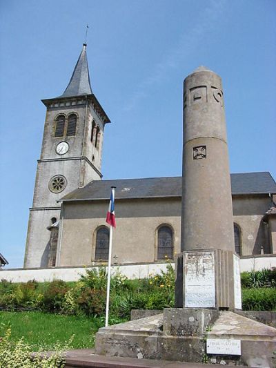 Oorlogsmonument Xaffévillers #1