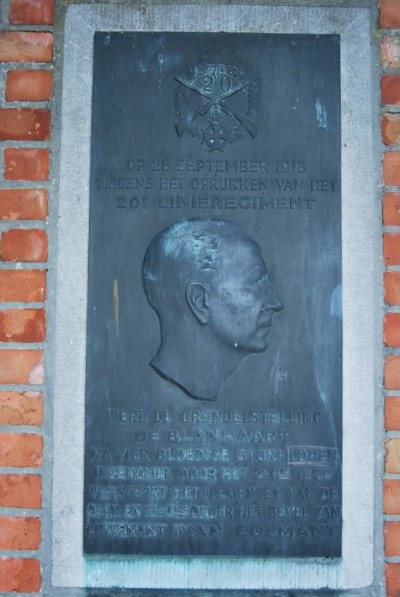 Monument 20ste Linieregiment en Luitenant Ivan Colmant #3