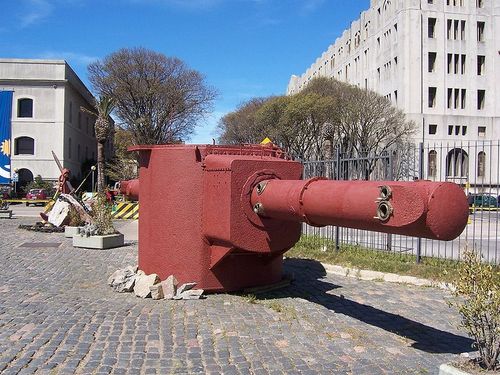 Rangefinder and Anchor Graf Spee Montevideo #2