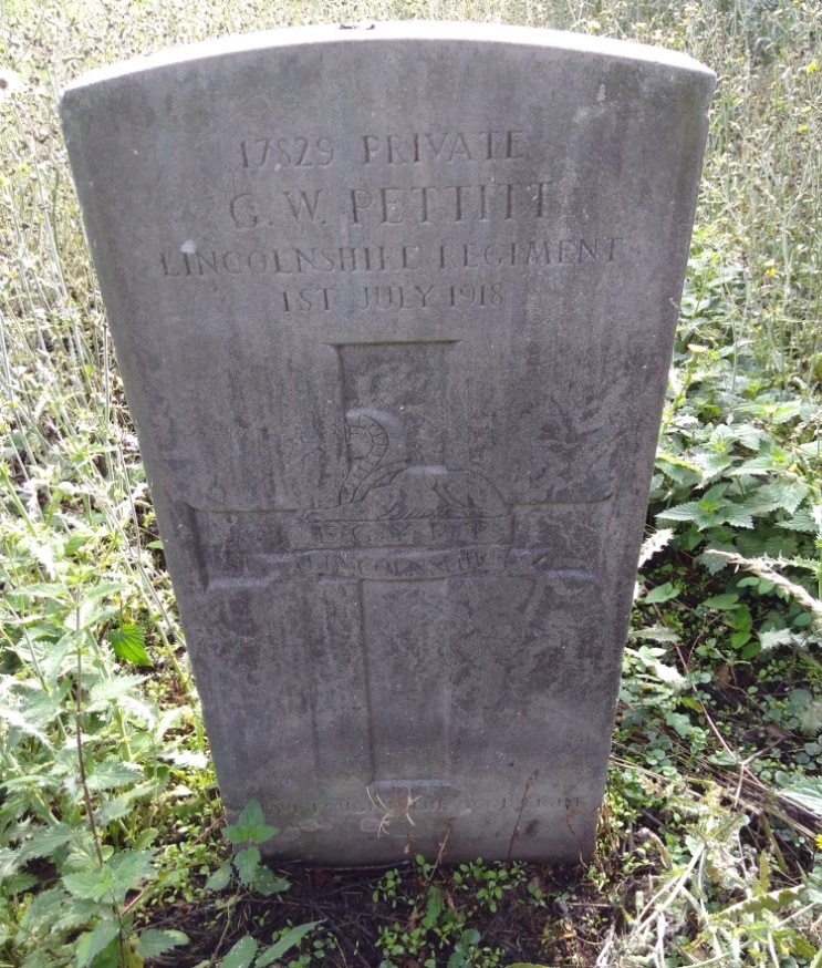 Commonwealth War Grave Wainfleet Bank Cemetery #1