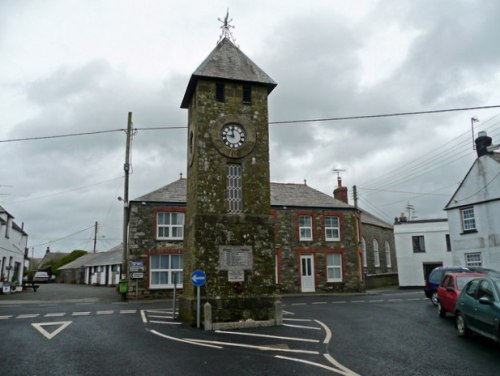 Oorlogsmonument St Teath #1