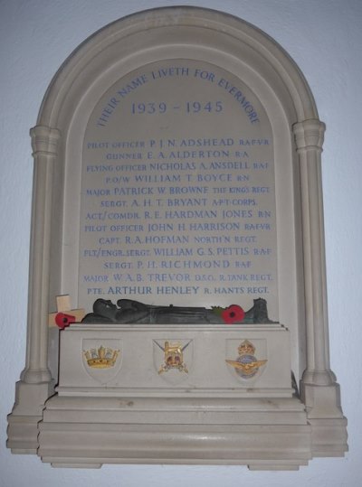 War Memorial St. John Church Churt #2