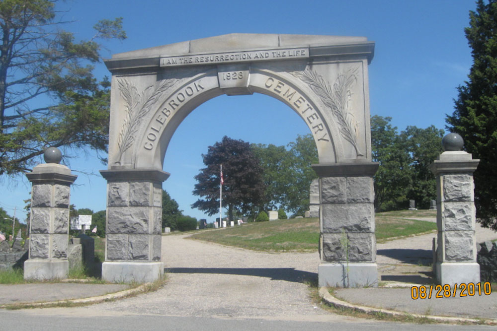 American War Grave Colebrook Cemetery #1