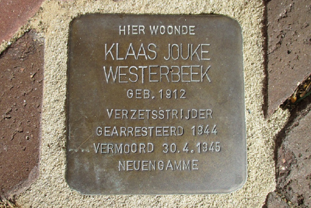 Stolperstein Brinkstraat 53 #1