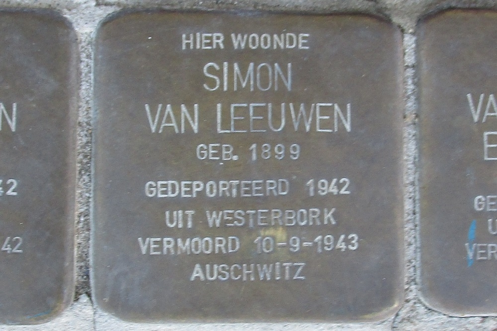 Stolpersteine Doelenstraat 35 #3