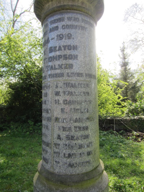 Oorlogsmonument Upleatham #3