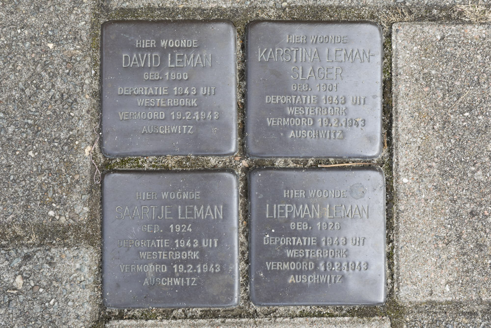 Stolpersteine Veldstraat 34 #1