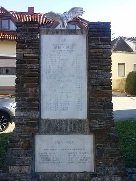 War Memorial Kleinpetersdorf #1