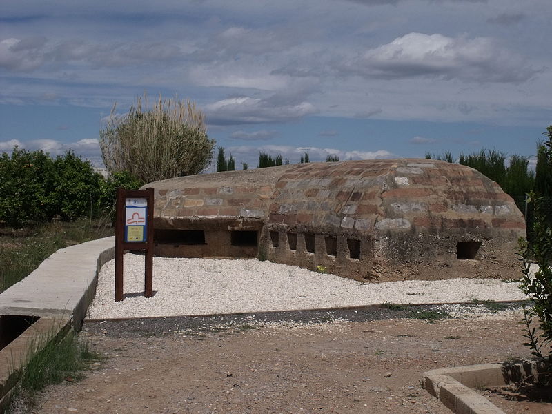 Bunker Spaanse Burgeroorlog Nules #1