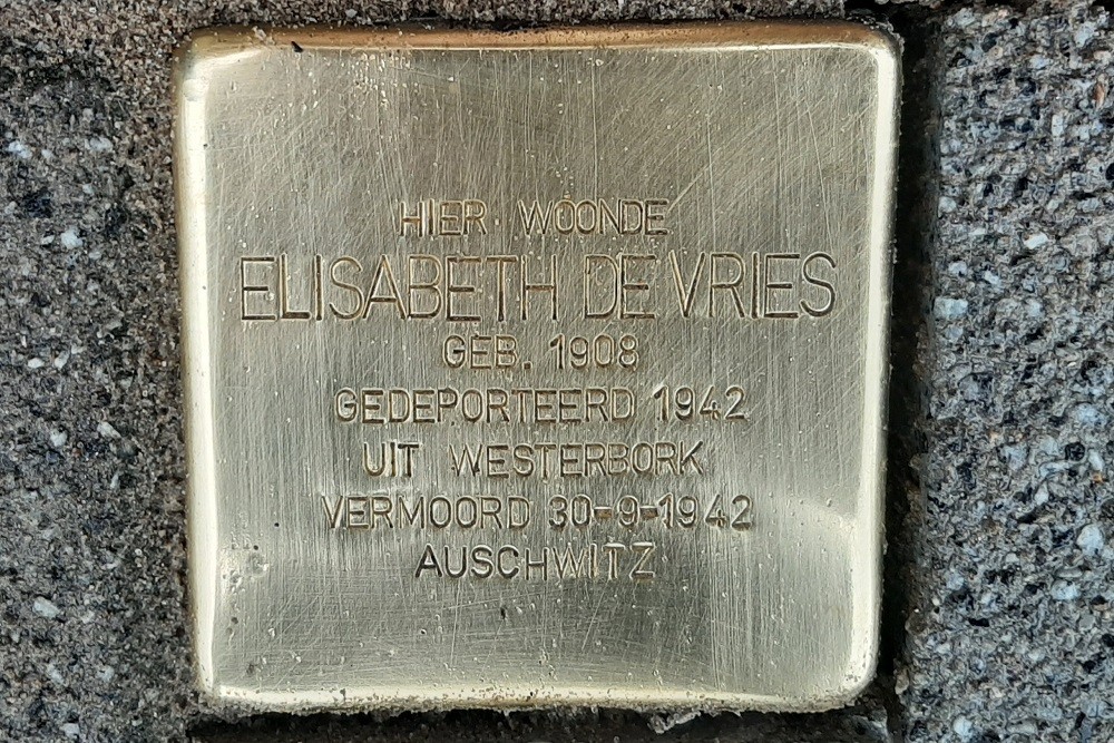 Stolperstein Schepenstraat 23b #2