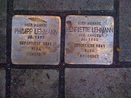 Stolpersteine Hellkamp 31 #1