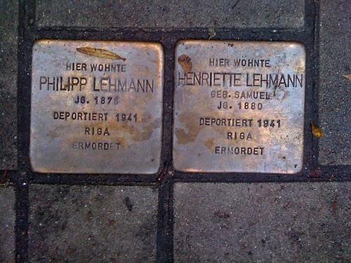 Stolpersteine Hellkamp 31