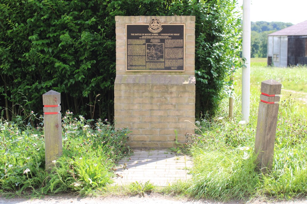 Memorial Observatory Ridge Zillebeke