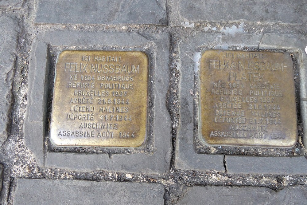 Stolpersteine Archimedesstraat 22 #1