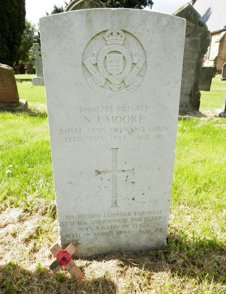 Commonwealth War Grave St. James Churchyard