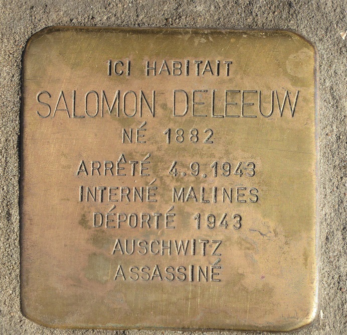 Stolpersteine Sint-Katelijneplein 37 #3