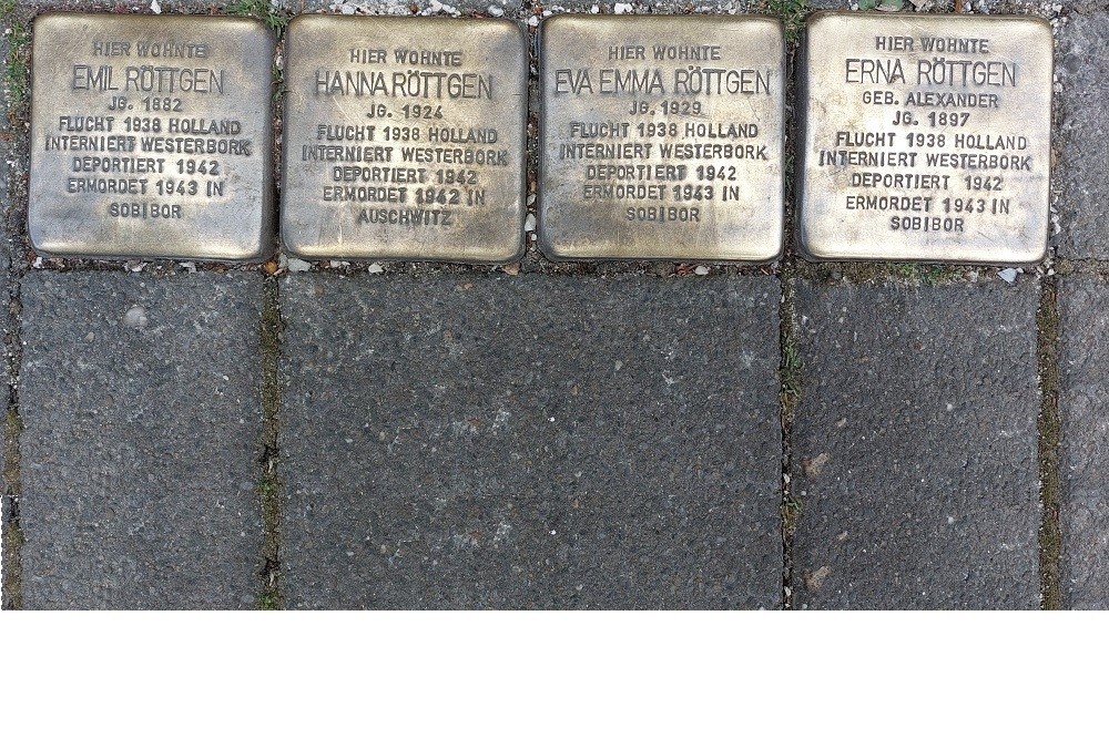 Stolpersteine Hattinger Strae 779