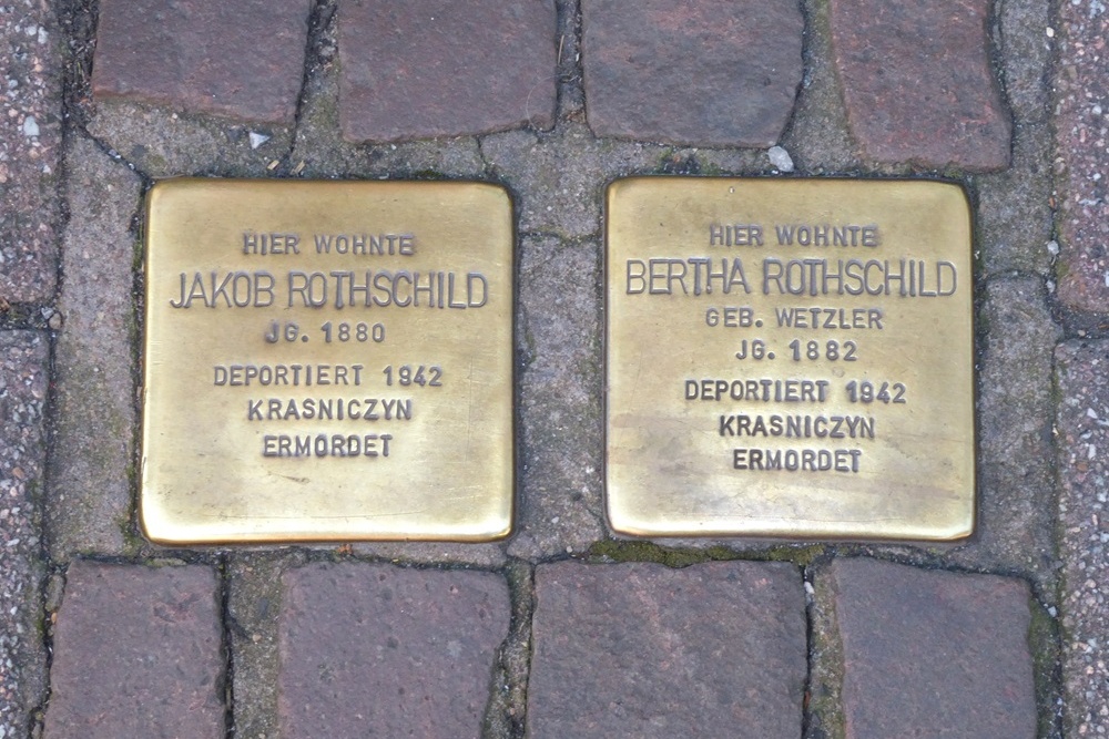 Stolpersteine Frohsinnstraße 9