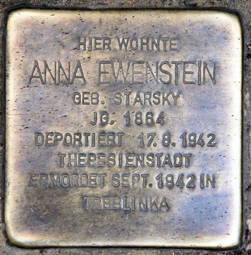 Stolpersteine Wielandstrae 17 #1