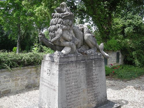 Oorlogsmonument Vellberg #1