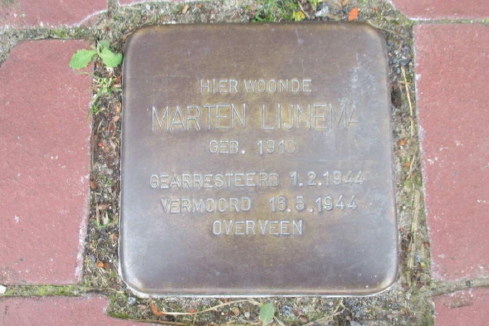 Stolperstein Langestraat 33