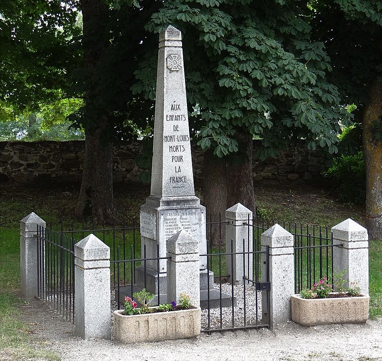 Oorlogsmonument Mont-Louis