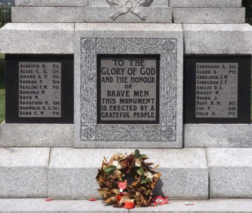 World War I Memorial Rotorua #3