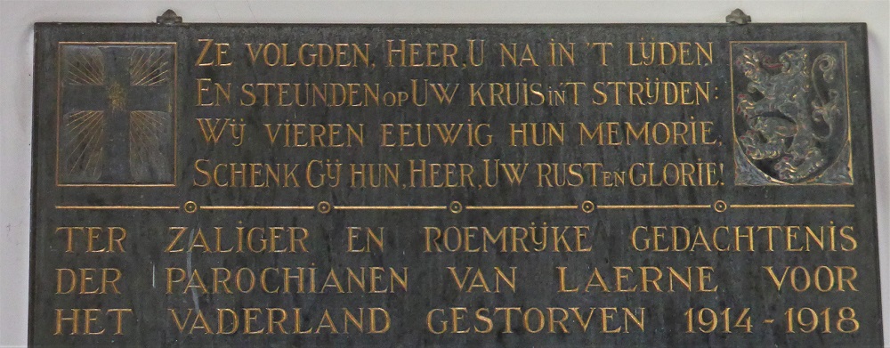 Gedenkteken Sint-Machariuskerk Laarne #2